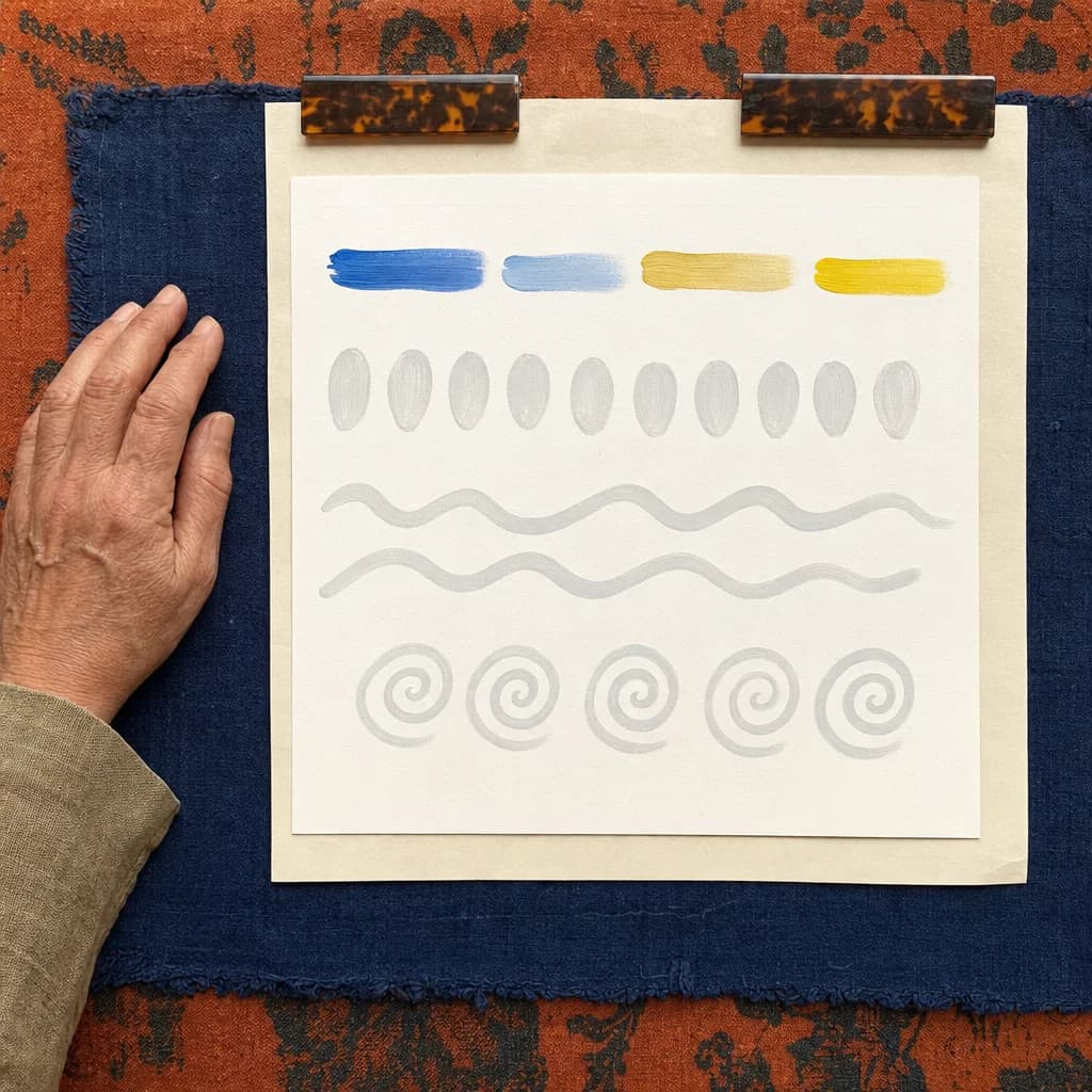 Bonus 3, The Brushstroke Practice Sheets